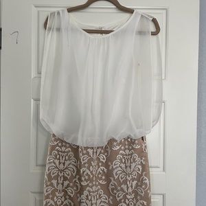 Gorgeous white “skirt/blouse” dress